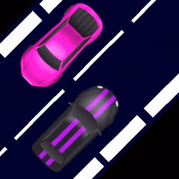 Highway Car Race 2D game background