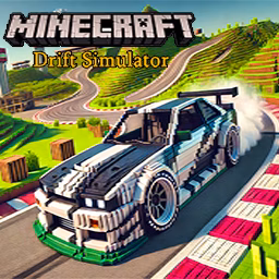 Minecraft Drift Simulator game background
